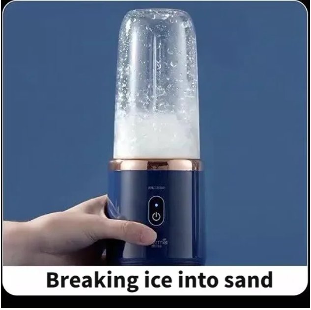 Six Blade Portable USB Electric Juicer Bottle Blender