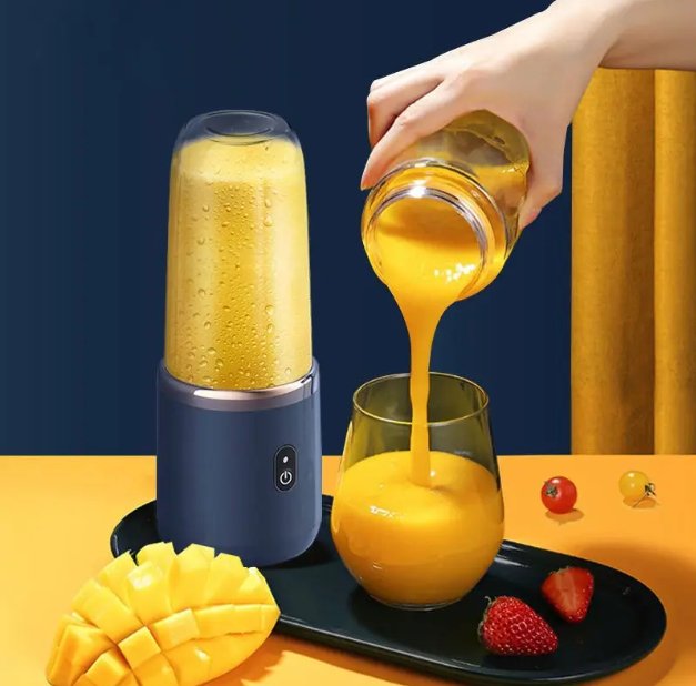 Six Blade Portable USB Electric Juicer Bottle Blender