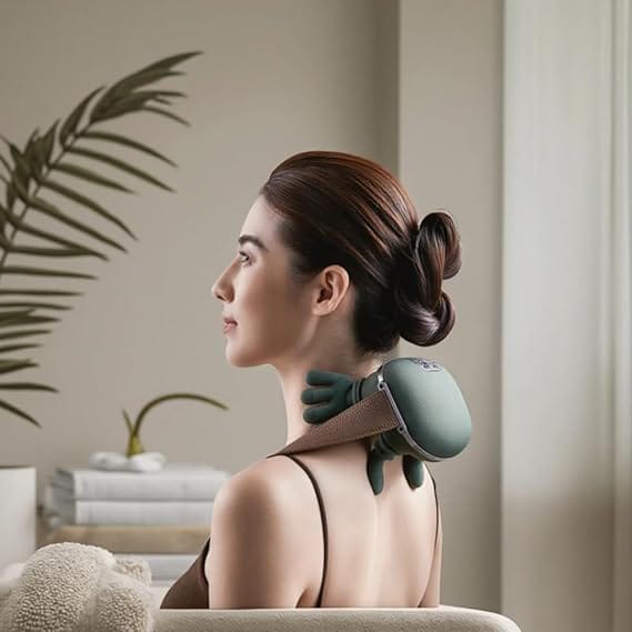Portable, Bionic Heated Neck and Back Massager Health & Beauty